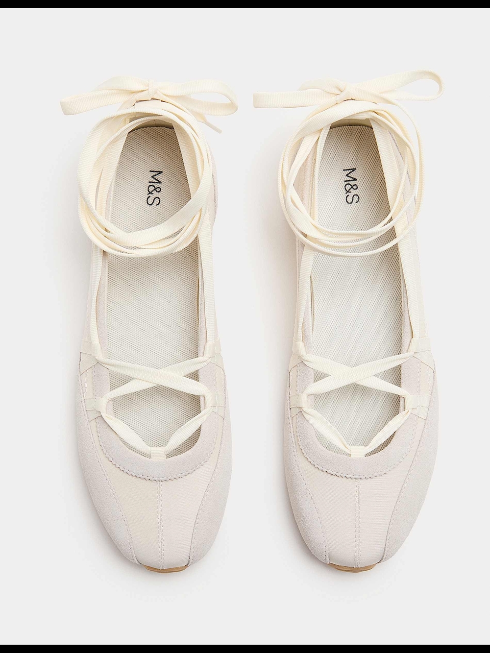 NTW Ballet Lace-Up Sneakers
